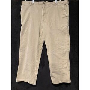 Orvis Khaki Pants Cotton Blend‎ Casual Outdoor Cropped Size 44